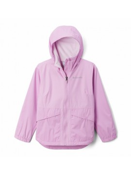Naujiena! Columbia neperšlampama striukė Rainy Trails™ Fleece Lined Jacket (XXS-M). Spalva šviesiai rožinė